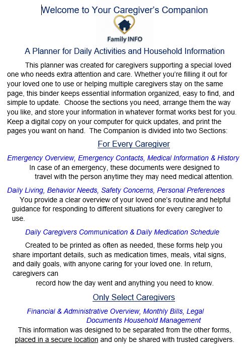 The Caregiver's Companion