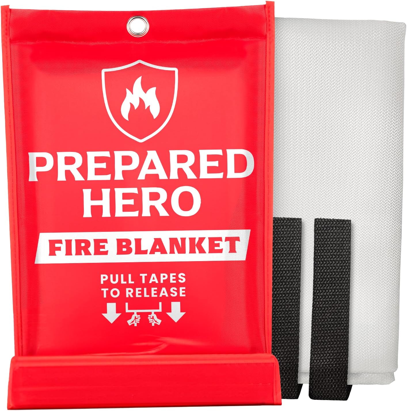 Emergency Fire Blanket - 1 Pack - Fire Suppression for Kitchen & Home, 39” x 39”