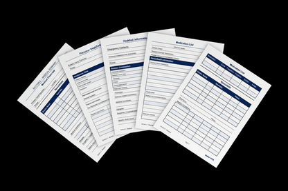 Senior LIFE Binder Pages Fan Layout